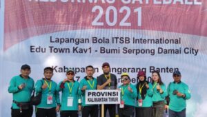 Kejurnas Gateball 2021, Kontingen Kaltim Target 3 Besar