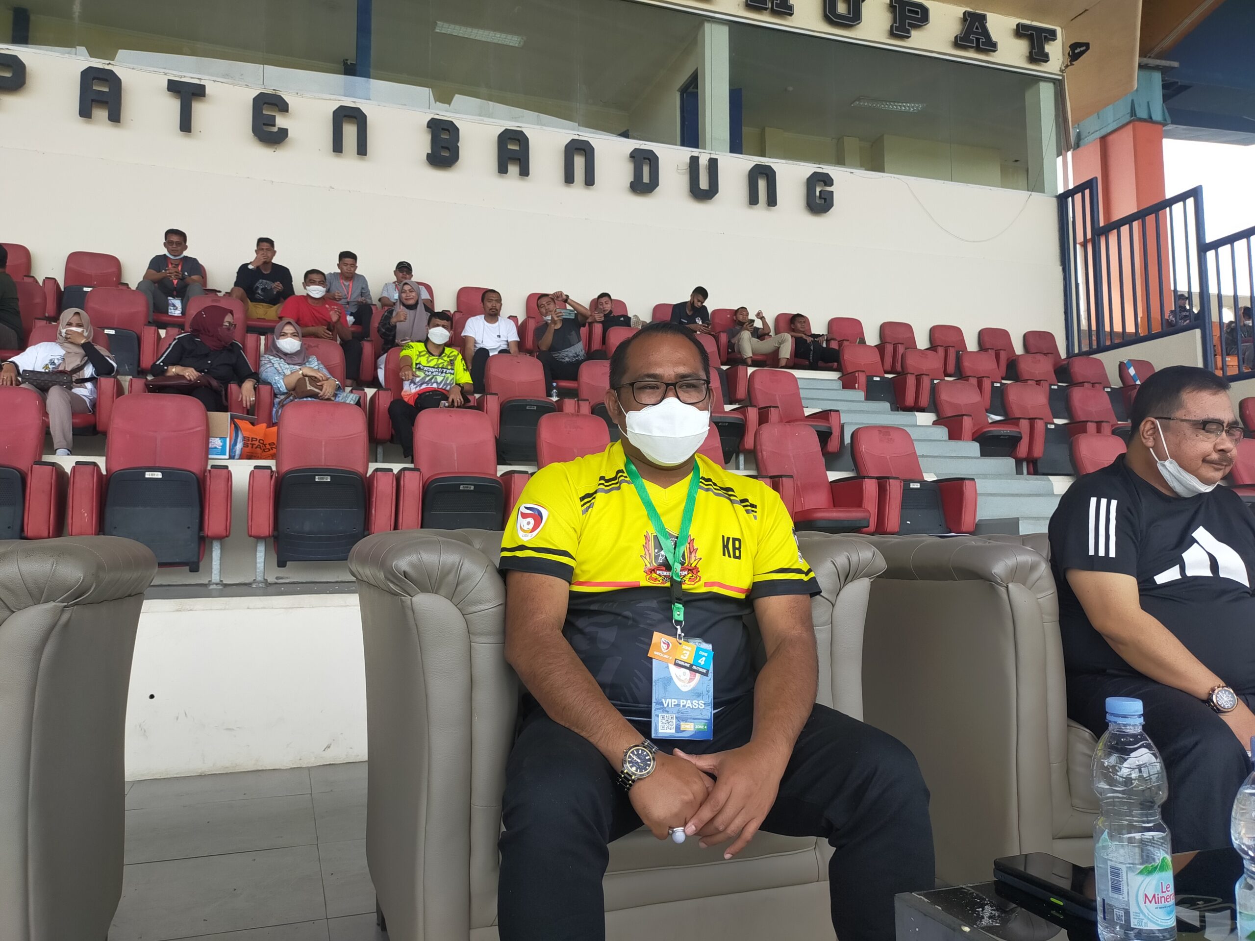 Tatap Laga Kedua Grop D, Wakil Bupati Minta Dukungan Masyarakat Kutim