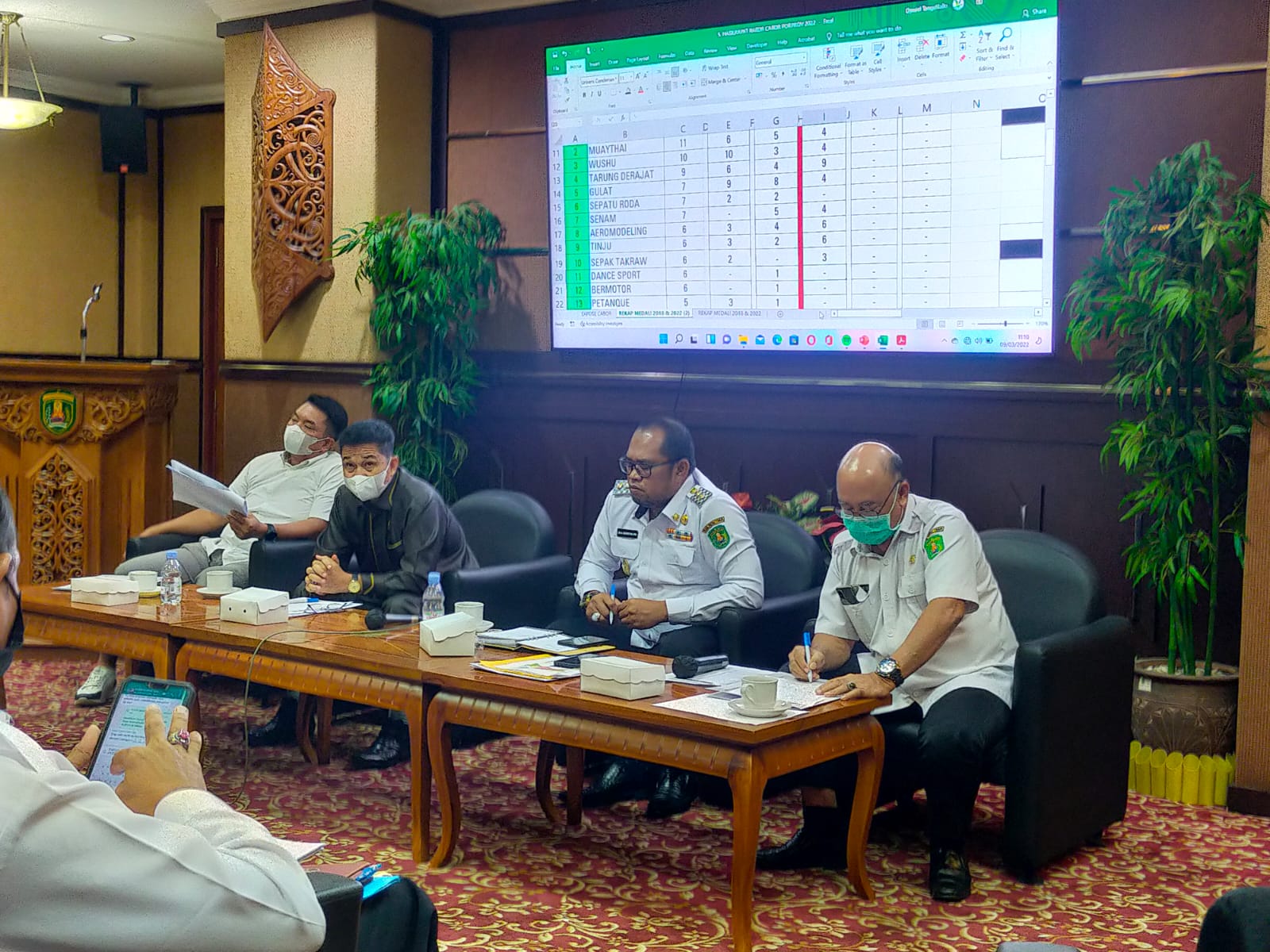 Tatap Porprov Berau, Wakil Bupati Silaturahmi Dengan Cabor 2 WhatsApp Image 2022 03 10 at 14.41.51