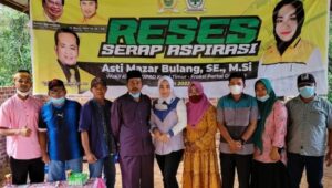 Reses 2022, Asti Mazar Sambangi Dusun Airport Desa Sangkima