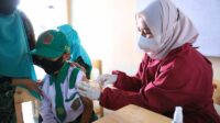 Bulan Imunisasi Anak, Dinkes Sambangi MIN 1