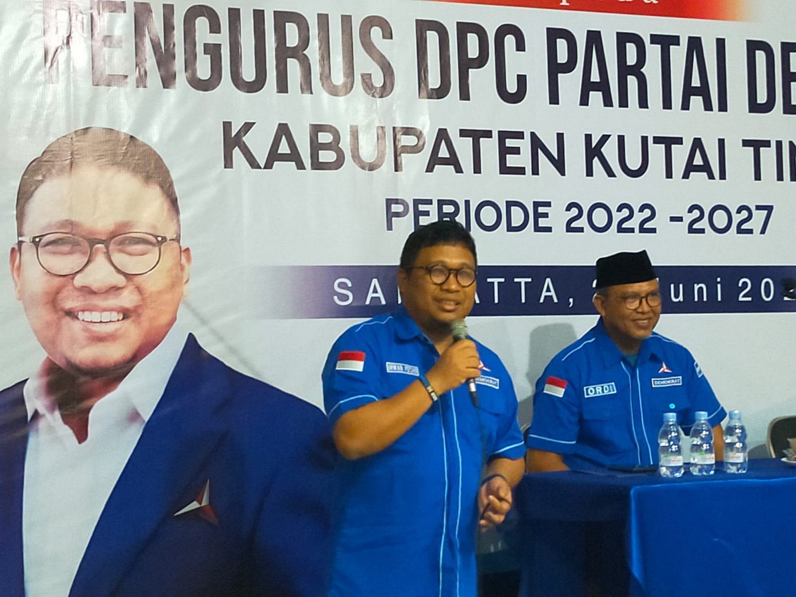 Irwan; 2024 Demokrat Kutim Koalisi Dengan Rakyat