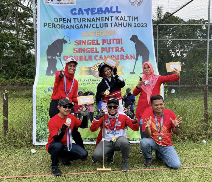 Open Gateball Kaltim 2023, Kutim Kawinkan Gelar 2 IMG 20230127 104510