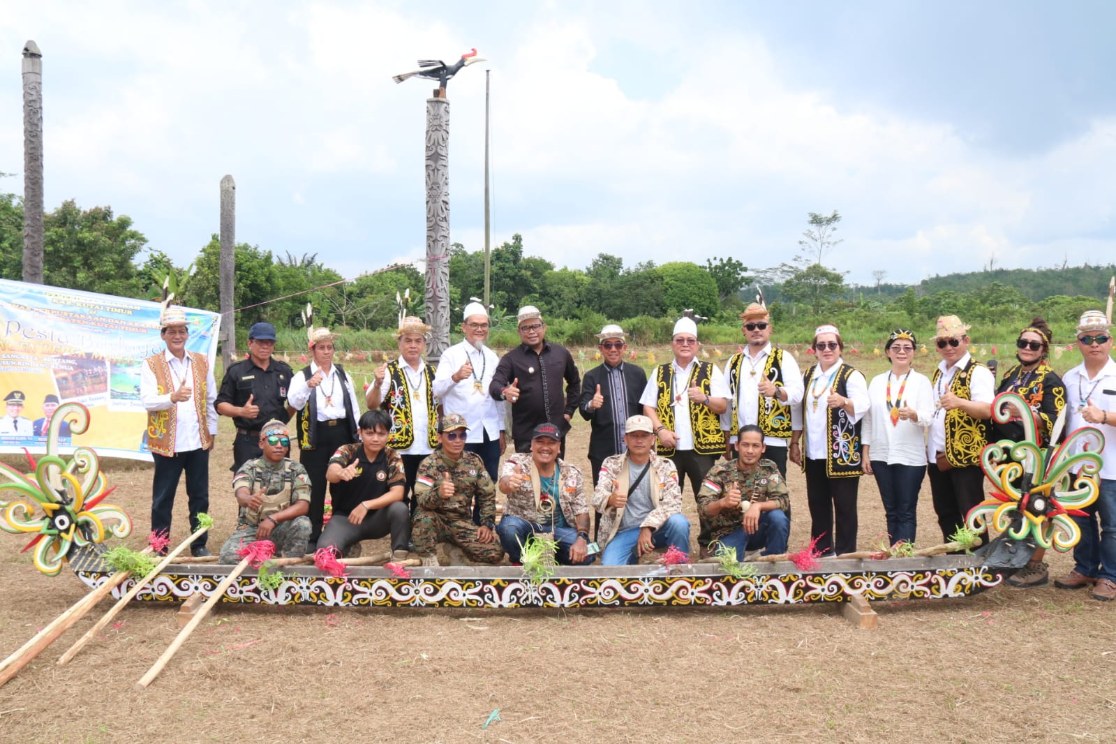 Bupati Hadiri Festival Budaya Rindang Benua