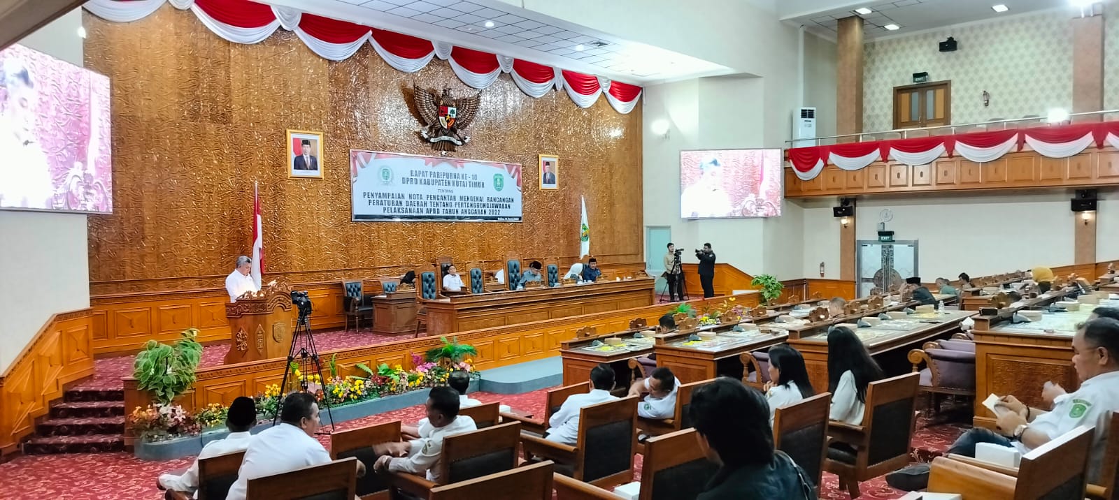 Agenda Raperda Pertanggung Jawaban Pelaksanaan ABPBD, DPRD Gelar Rapat Paripurna