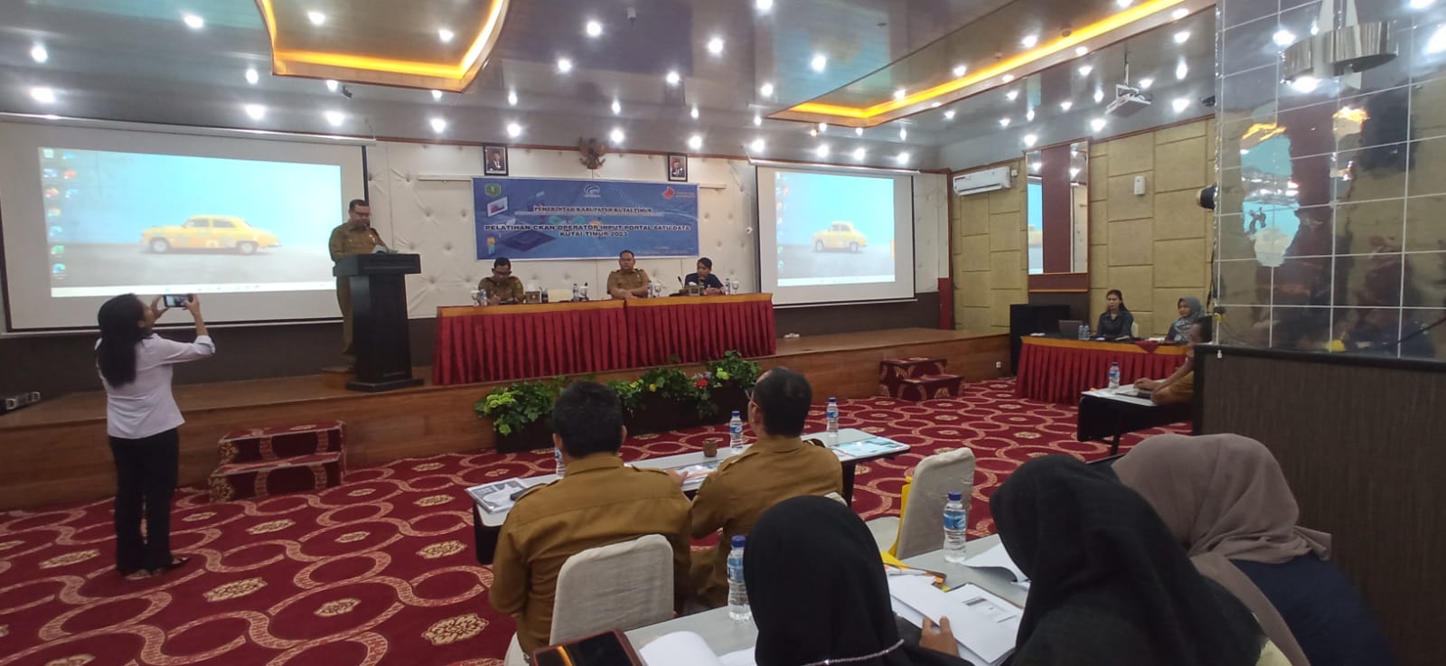 Asisten Pamkesra Kutim Buka Pelatihan CKAN