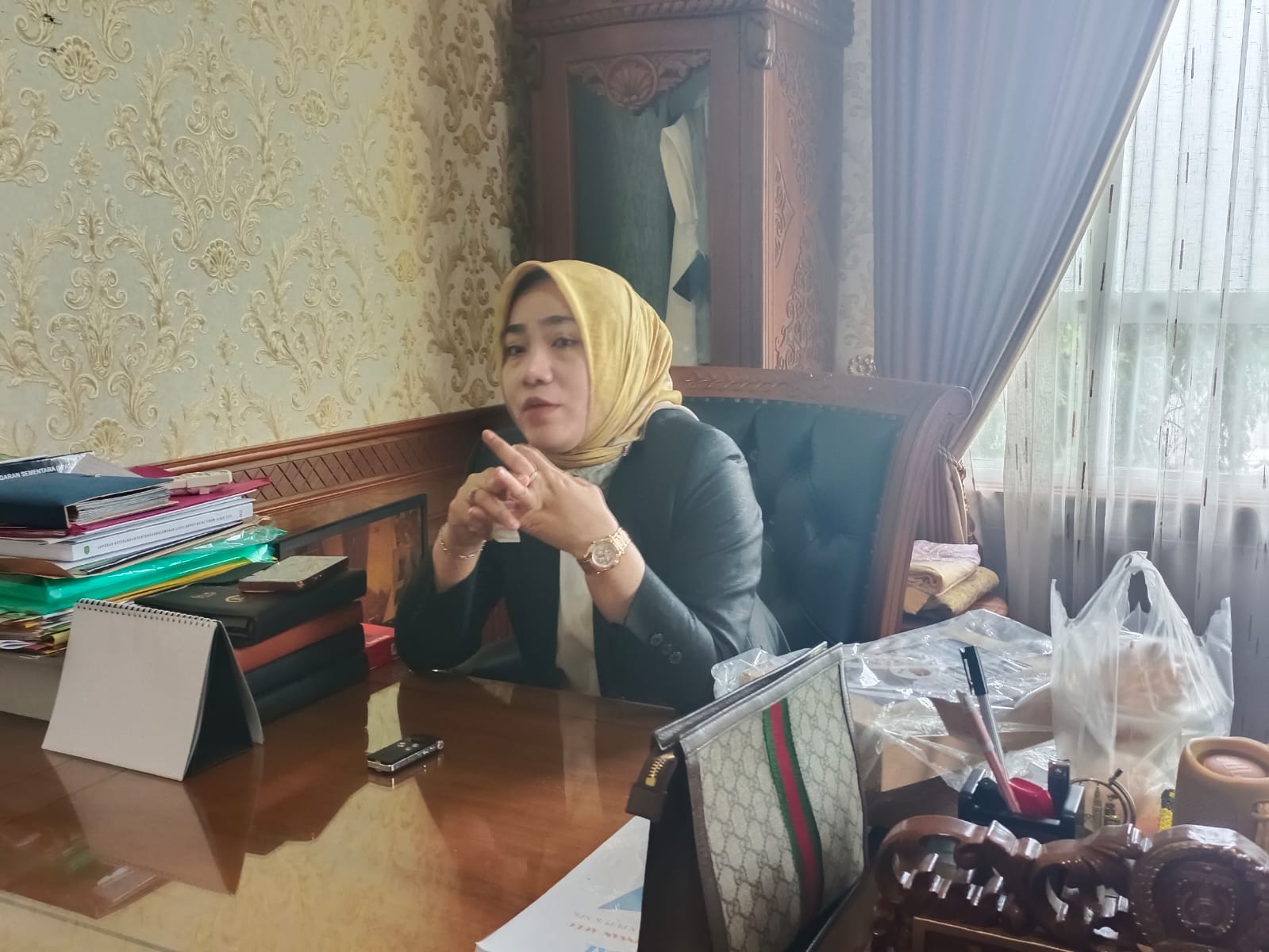Wakil Ketua 1 DPRD Kutim Sambangi Ponpes Ibsil Qur’an