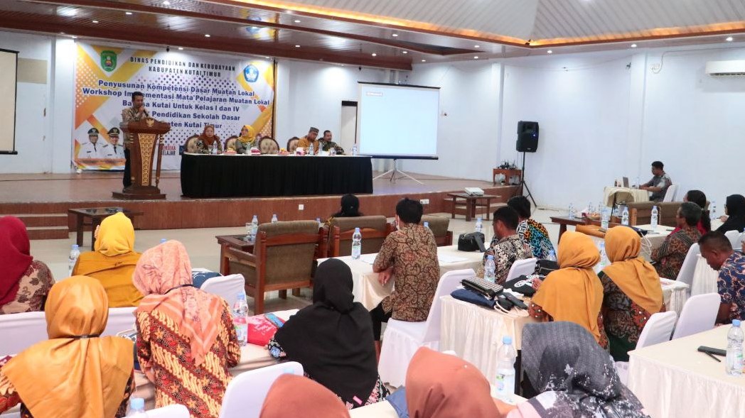 Pembelajaran Muatan Lokal, Disdikbud Kutim Gelar Workshop