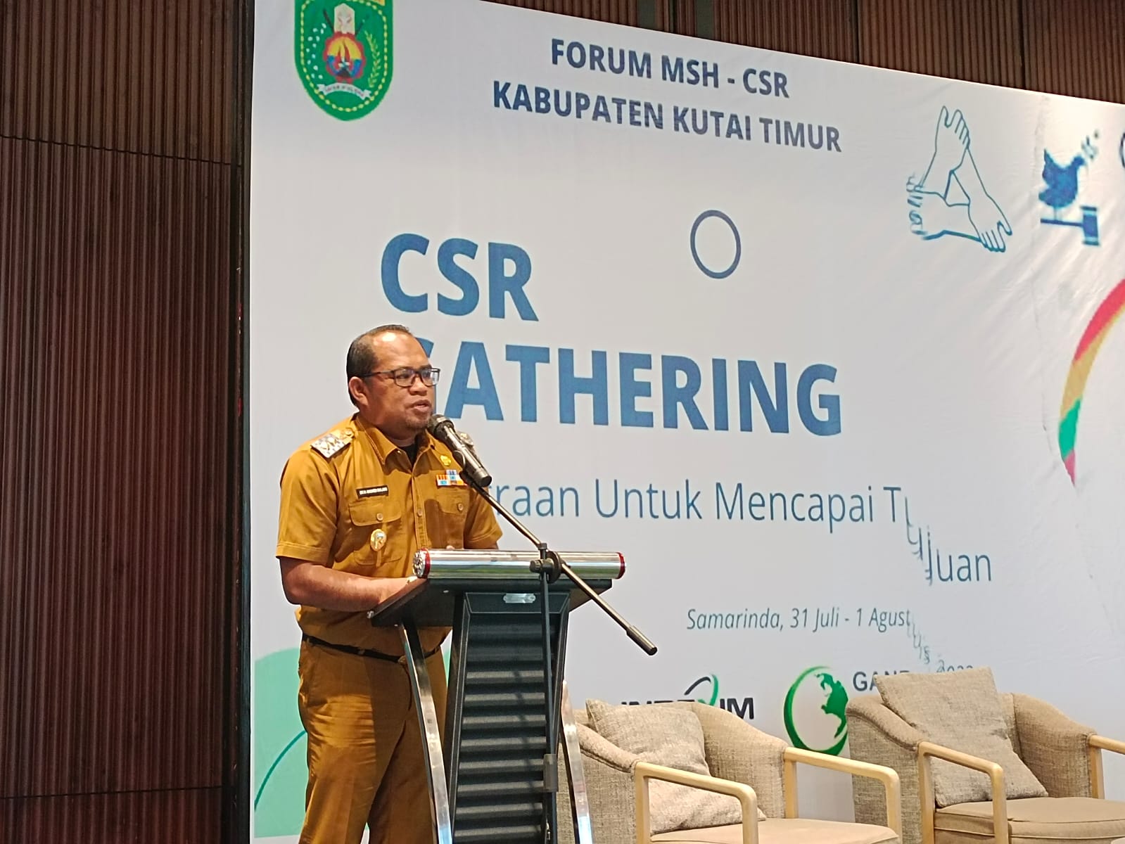 Kasmidi Bulang Buka Pelaksanaan CSR Gathering 2023