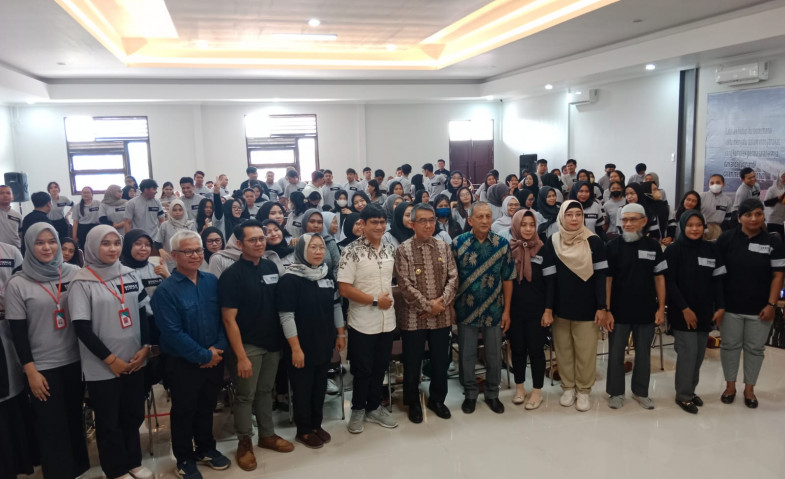 146 Mahasiswa STIE Dilepas Bupati Untuk Berangkat KKN