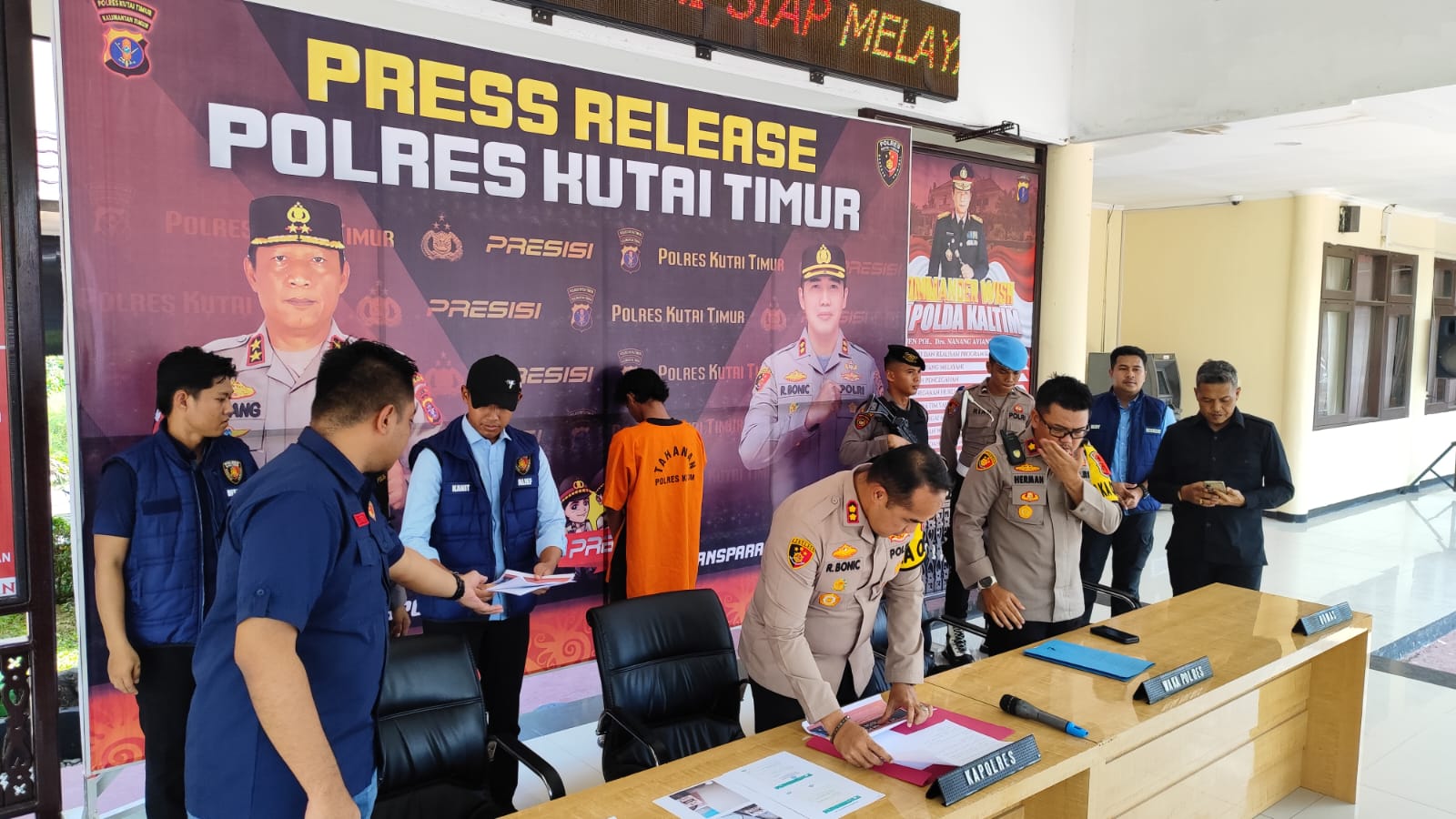 Polres Kutim Ungkap Kasus Love Scamming