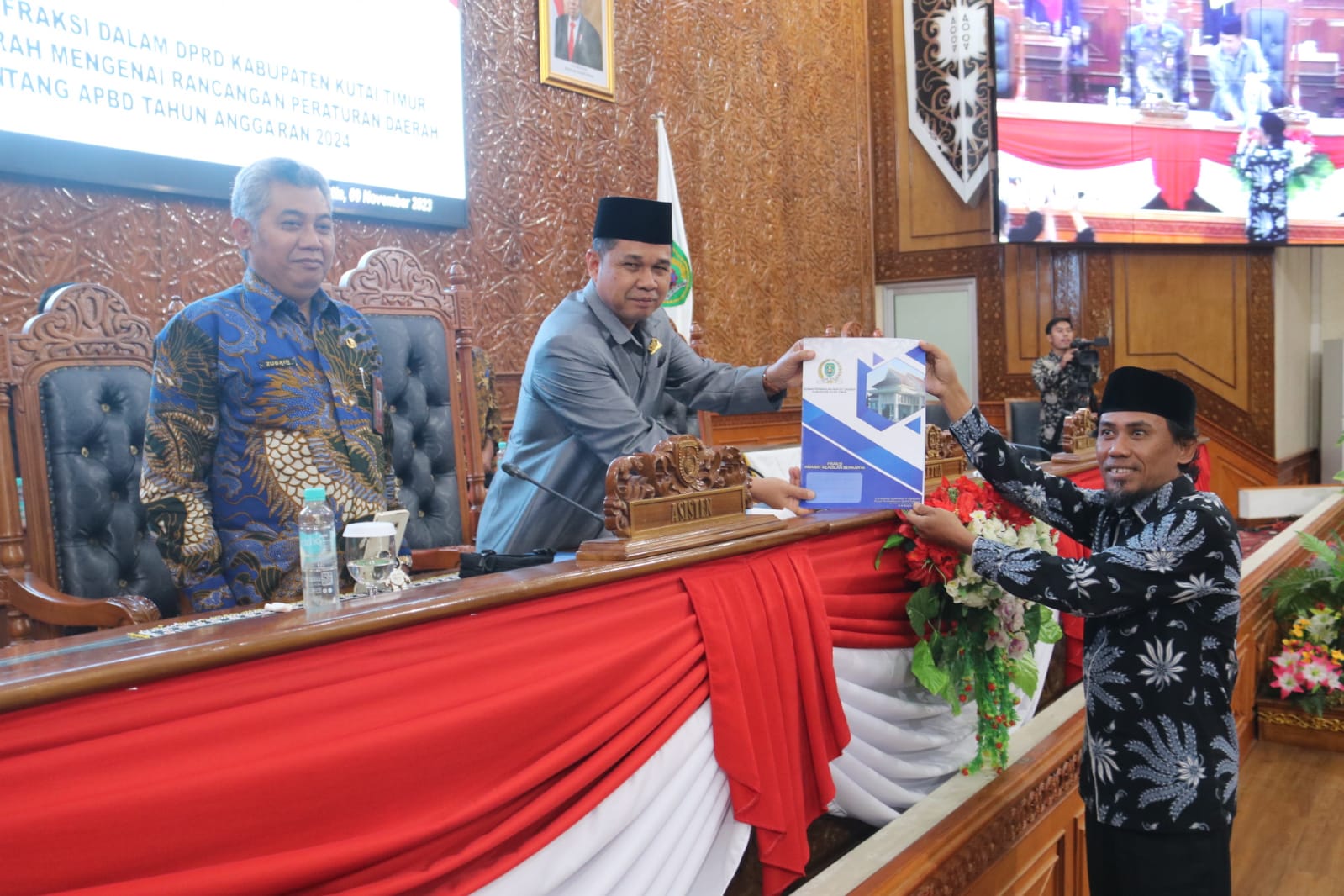 Nota RAPBD Kutim, Ini Pandangan Fraksi AKB