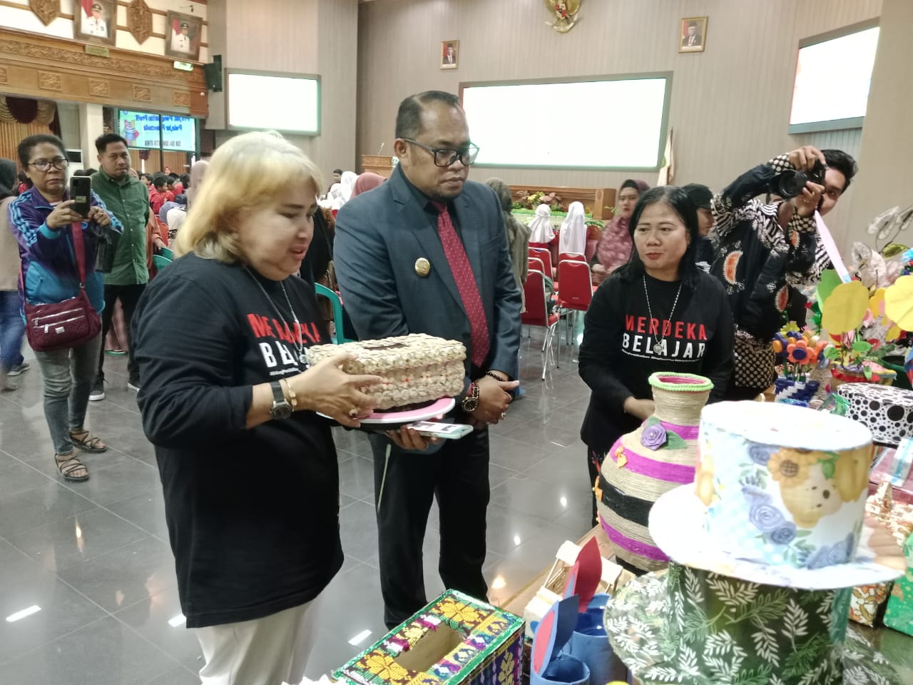 Wakil Bupati Kutim Terima Kujungan Ratusan Pelajar SD 004 Sangatta Utara