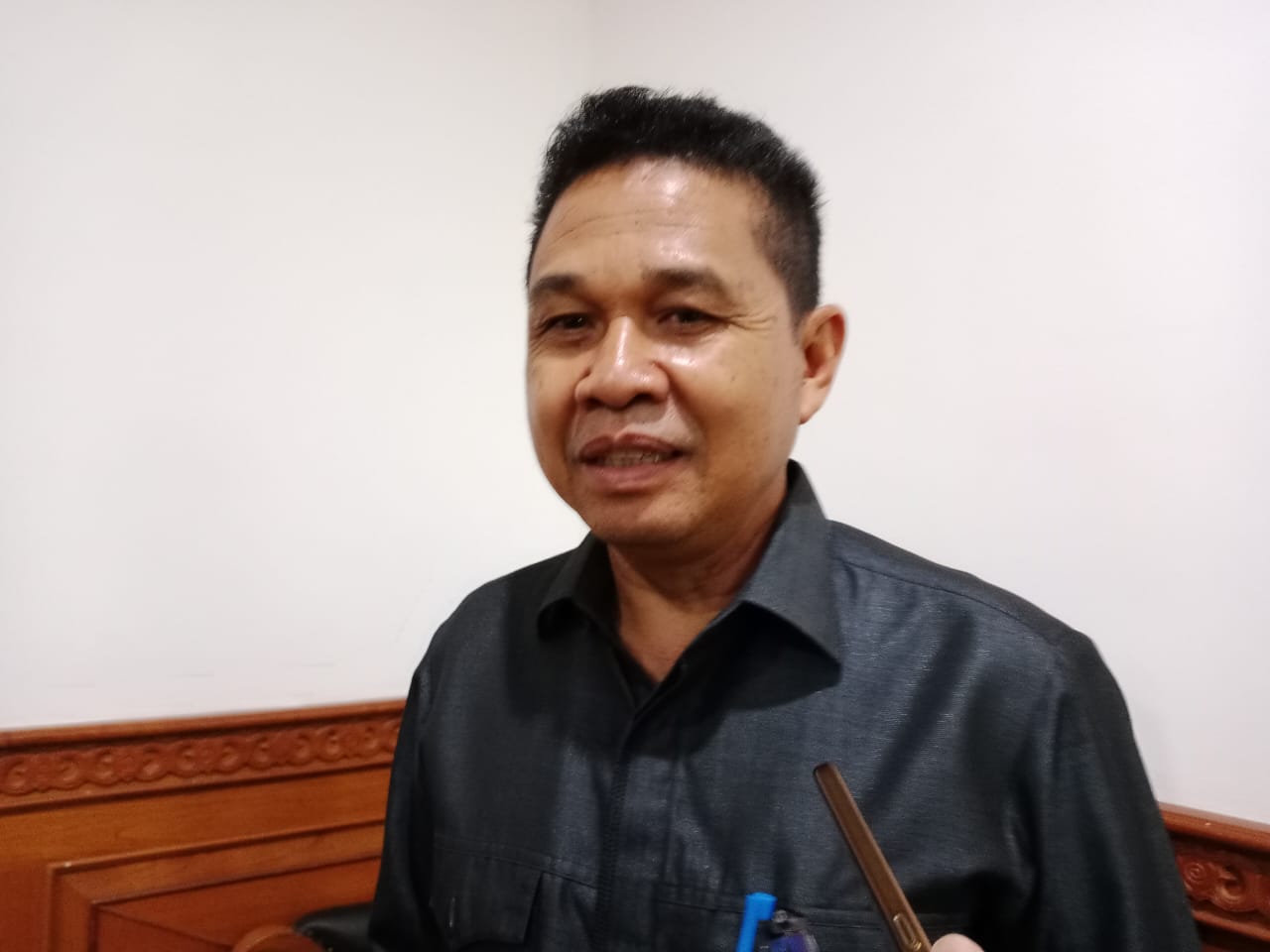Rencana DOB wilayah Sangsaka, Ketua DPRD; Terhenti di Pusat