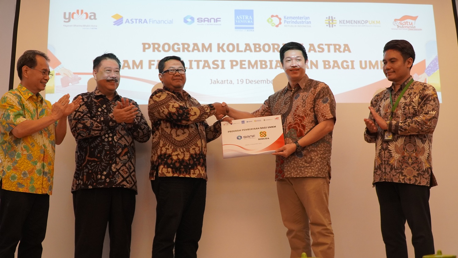 Kolaborasi YDBA, Astra Financial, SANF dan Astra Ventura Dalam Memperkuat Pembiayaan UMKM