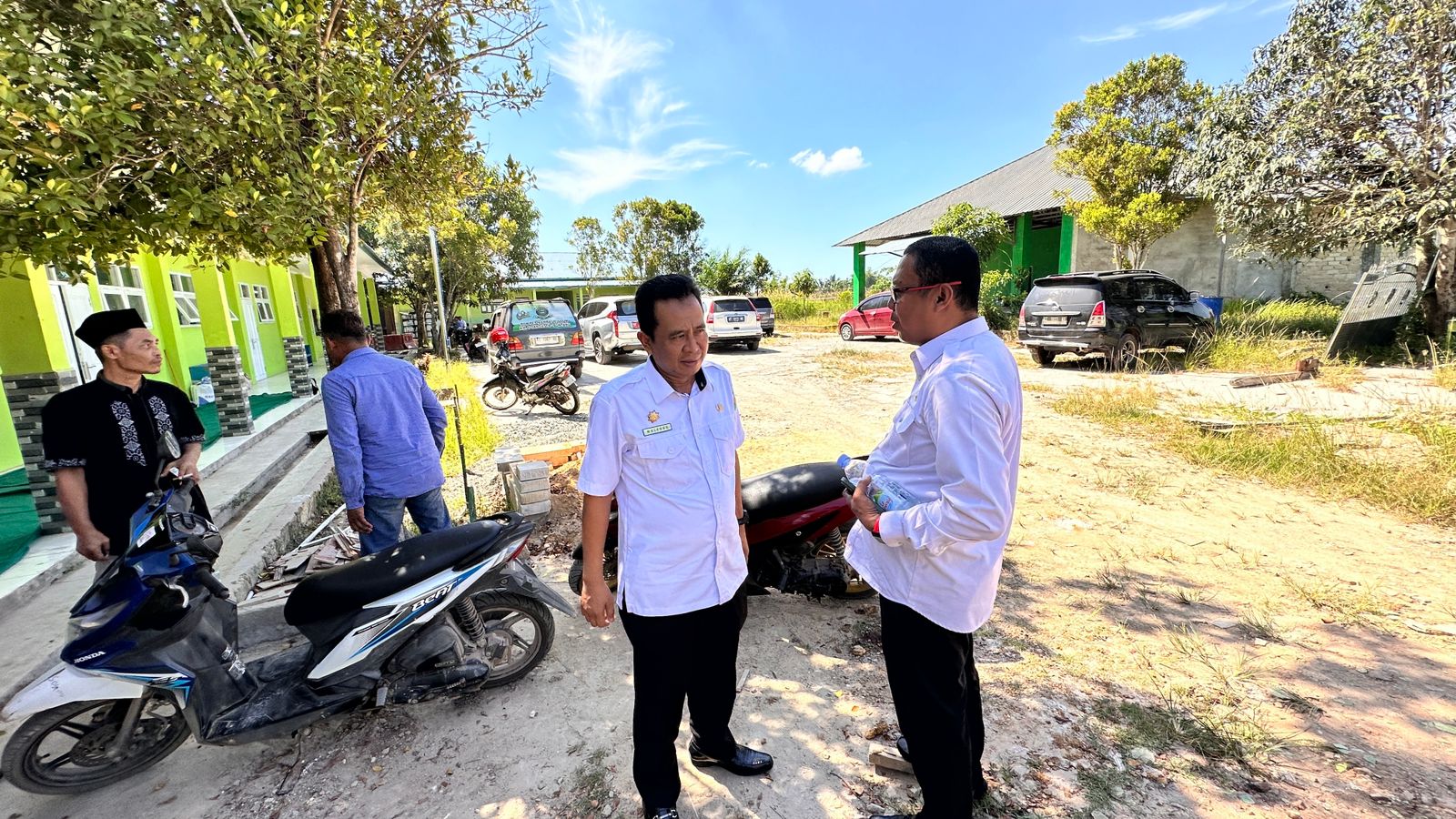 Kadisbub Kutim Sambangi SMP Al Ma’Arif