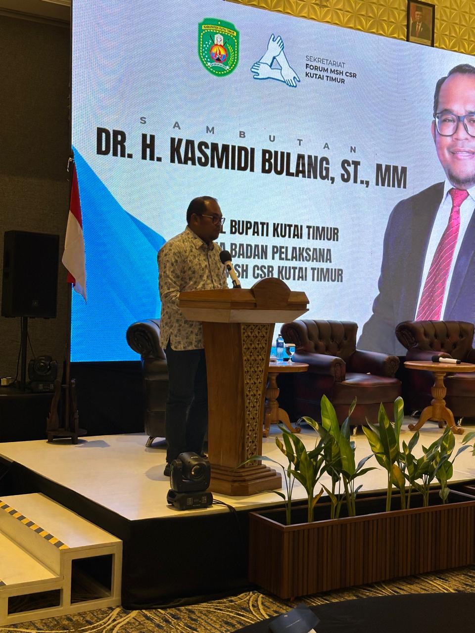 Kasmidi Bulang Hadiri Rakor TJSL