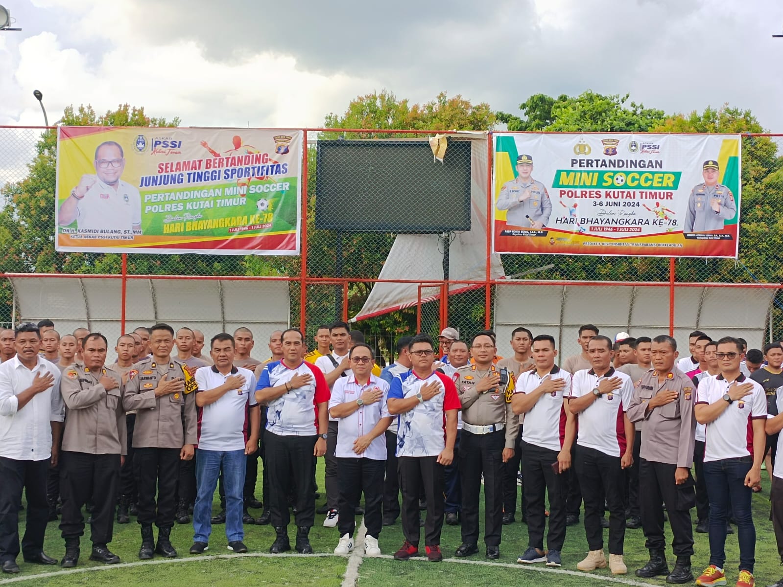 Pengembangan Atlit, Ketua KONI Minta Kerjasama Dengan Polres Kutim Terus Diperkuat