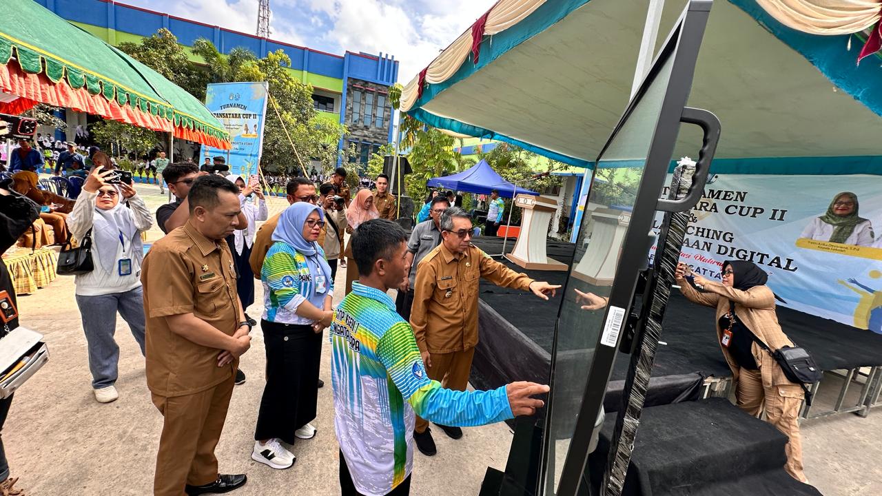 SMP 1 Sangatta Miliki Fasilitas Literasi Berbasis Website