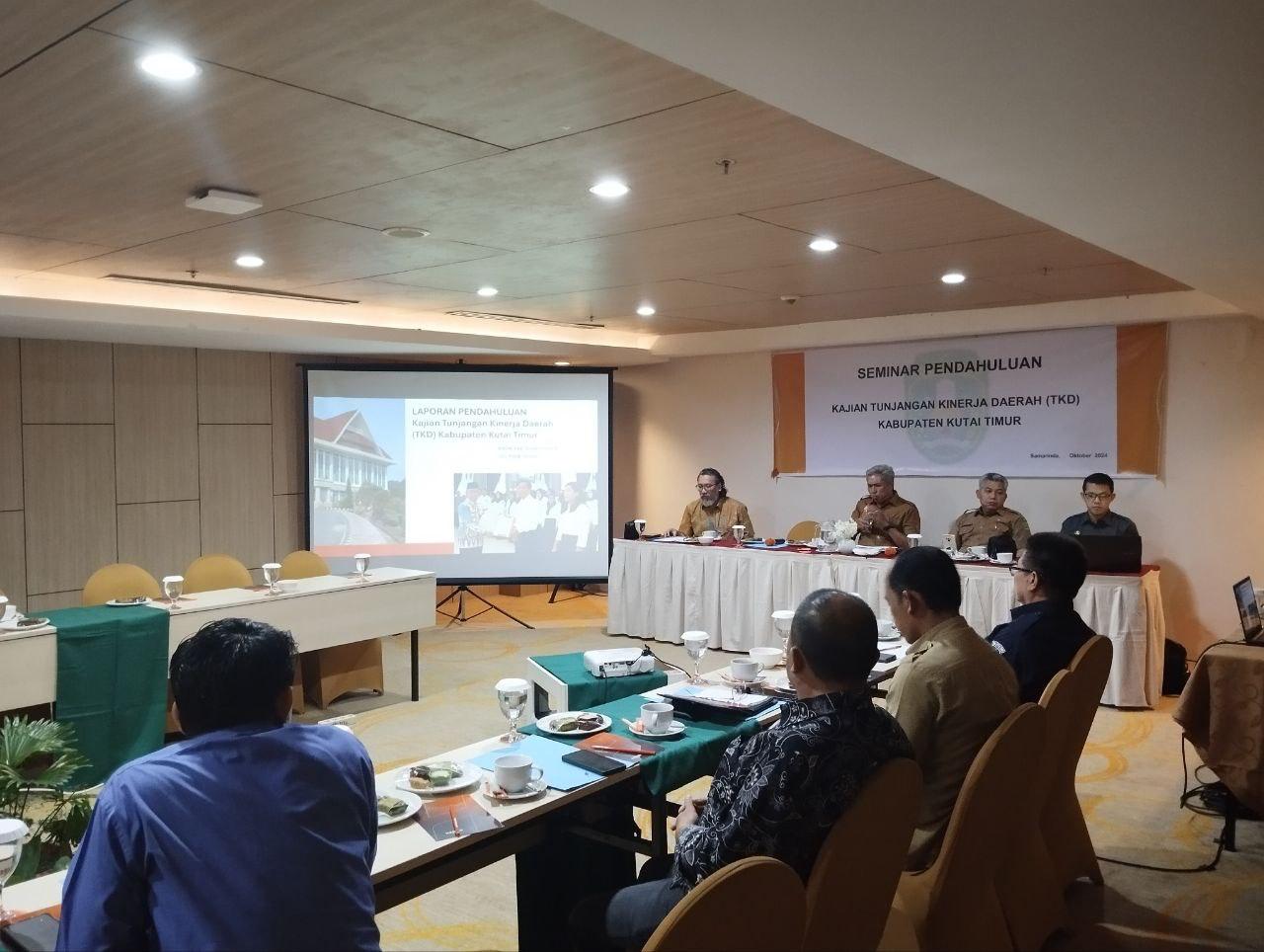Pemkab Kutim Gelar Seminar Pendahuluan Kajian TKD