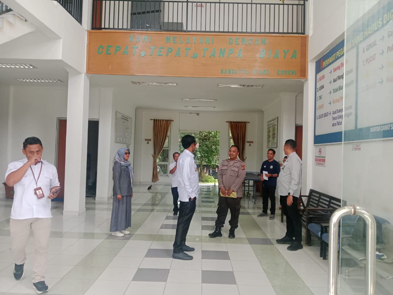 Pj Bupati Kutim Sambangi Kantor Camat Sangatta Utara dan Selatan