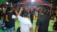 Kampanye di Sangatta Selatan, Kinsu Serukan Program Seragam dan Buku Sekolah Gratis