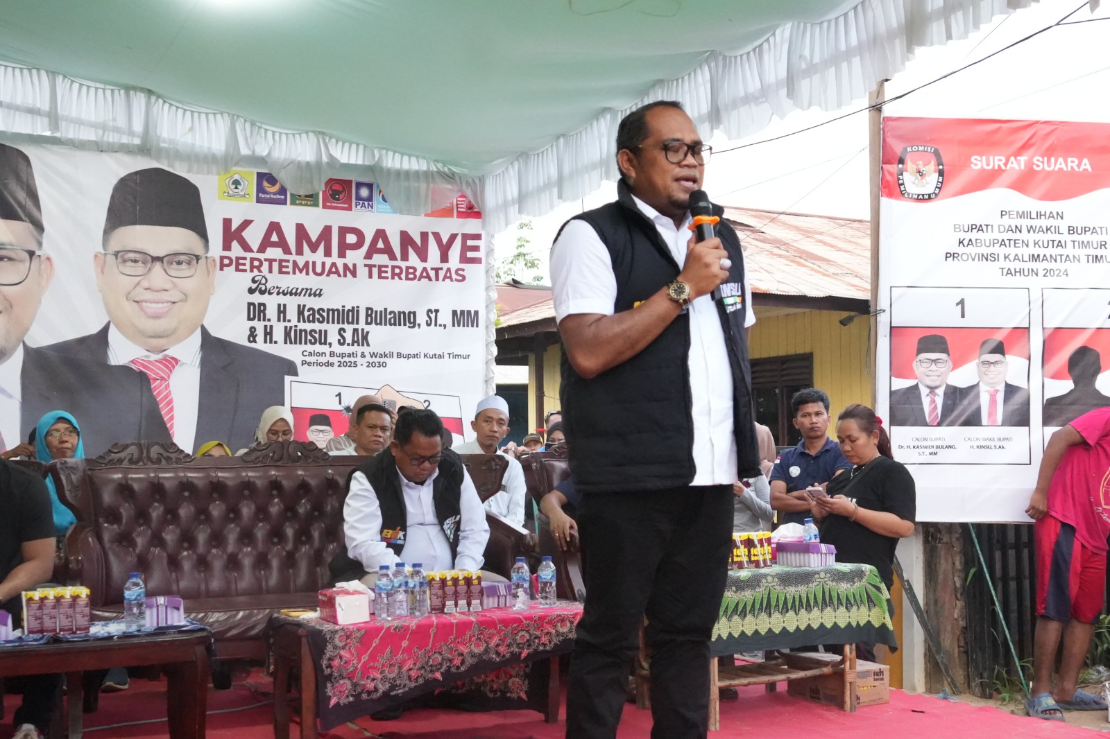 Dihadapan Ratusan Relawan Rewojo, KB-Kinsu Paparkan Sejumlah Program Unggulan
