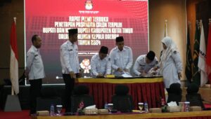KPU Resmi Tetapkan Paslon ARMY Sebagai Pemenang Pilkada Kutim