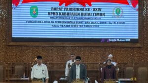 Paripurna ke 24, DPRD Kutim Bahas Usulan Pemberhentian Bupati dan Wakil Bupati