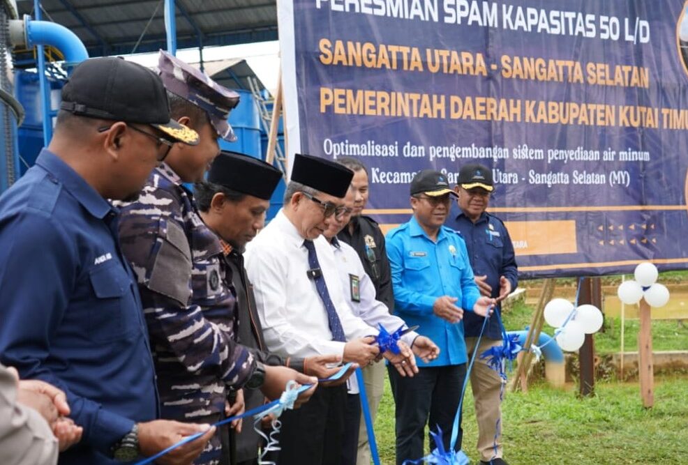 Pelayanan Air Bersih Masyarakat, Bupati Resmikan SPAM IPA Perumdam
