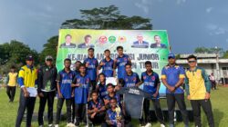 Criket Putra Kutim Raih Emas Kejuprov Junior Kaltim 2025