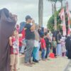 Sambut HUT RI ke-80, Ratusan Warga Ikut Upacara