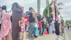 Sambut HUT RI ke-80, Ratusan Warga Ikut Upacara