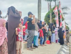 Sambut HUT RI ke-80, Ratusan Warga Ikut Upacara