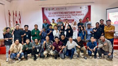 28 Peserta UKW Aliansi Jurnalis Kutai Timur Dinyatakan Kompeten