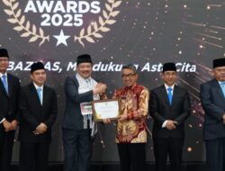 Dukung Digitalisasi Zakat, Bupati Kutim Raih BAZNAS Award 2025