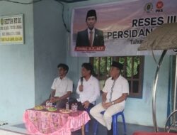 Tampung Aspirasi Warga, Ketua Jimmi Reses di Gang Barito