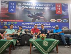 Kujuprov Kaltim dan Pra Porprov, HAPKIDO Kutim Kirim 16 Atlet