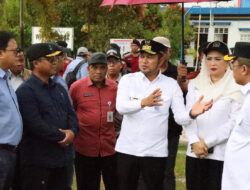 Direktur Perumdam Suparjan Sambut Gubernur Kaltim di IPA Kudungga
