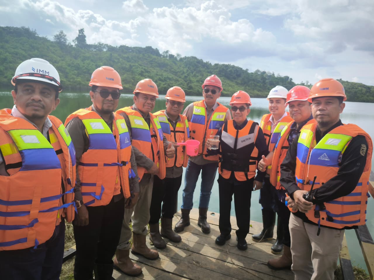 Suparjan Pastikan Proyek SPAM Regional Indominco Jawab Kebutuhan Air Bersih Teluk Pandan