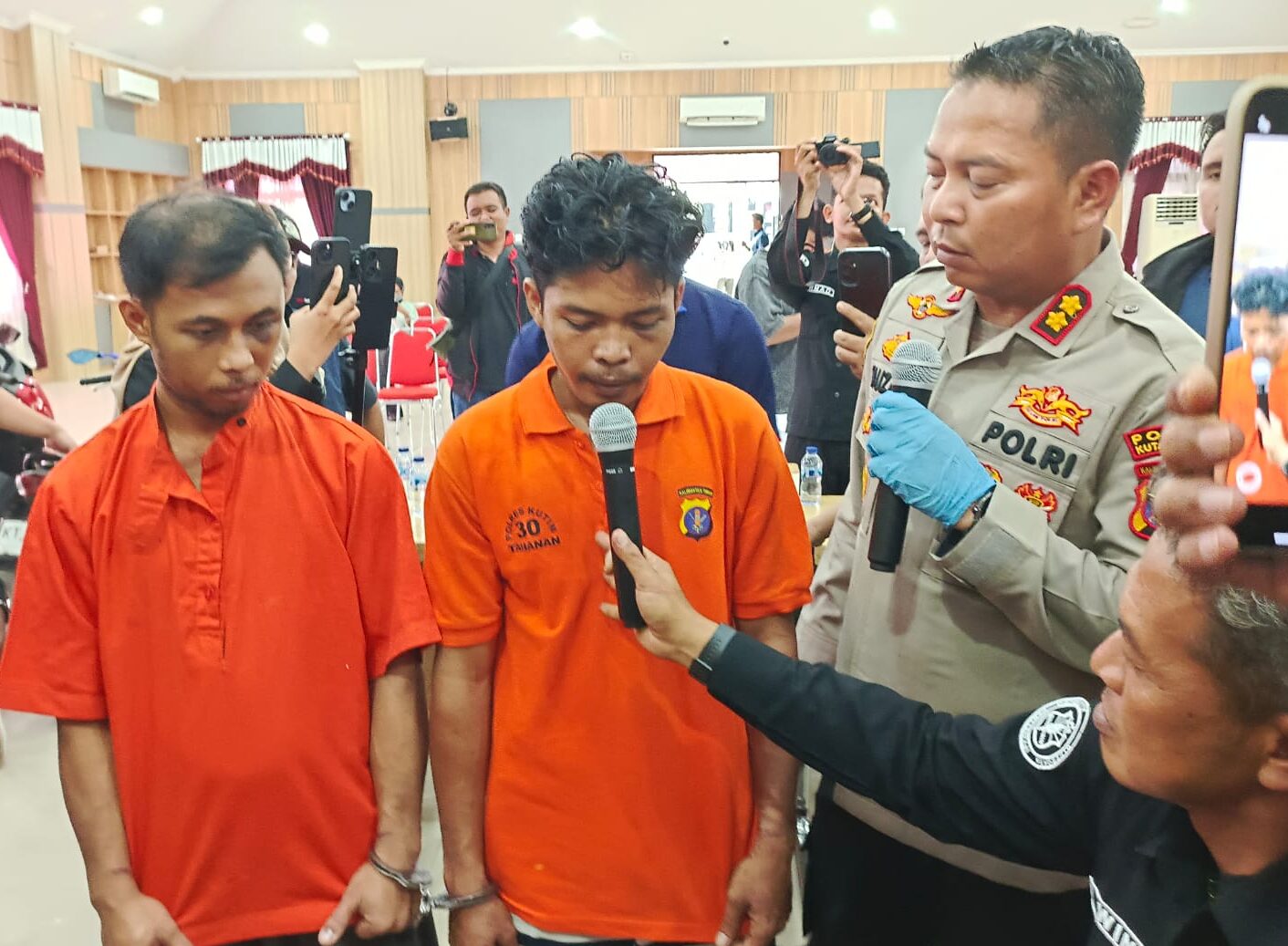 3 Pelaku Pencurian Brilink Diamankan Polres Kutim