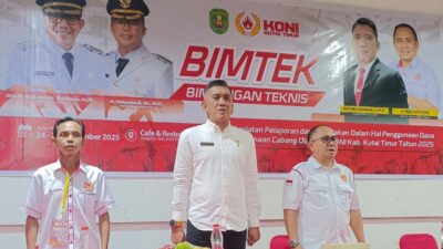 Maksimalkan Pelaporan dan Perpajakan Cabor, KONI Kutim Gelar Bimtek