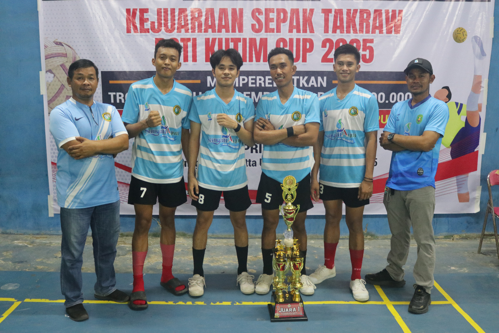 Tim Perumda Kutim Juara Turnamen PSTI Cup 2025