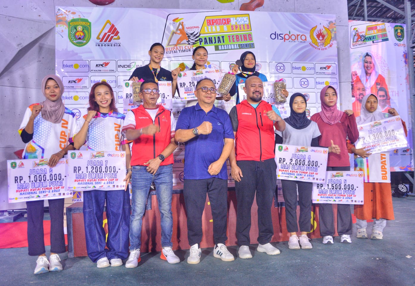 Nomor Speep National Series 2 Piala Bupati Kutim Milik Atlet Purbalingga