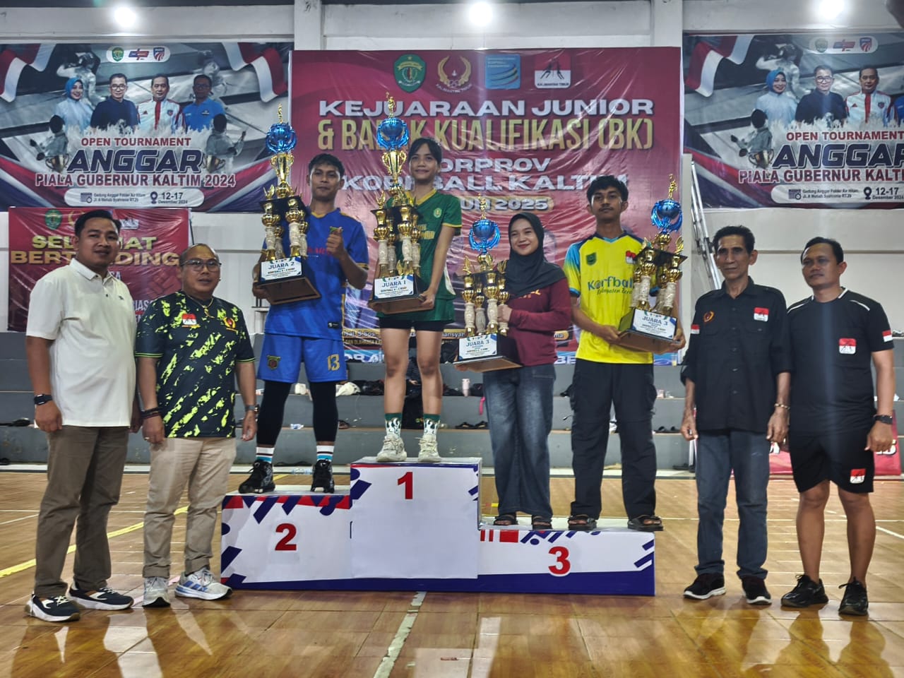 Kejuprov Korfball 2025, Kontingen Kutim Puas Posisi Kedua 2 WhatsApp Image 2025 10 26 at 22.05.57
