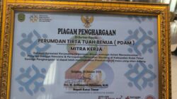Dukung Program Penurunan Stunting, Perumdam Terima Award Dari P2KB 2 Dukung Program Penurunan Stunting, Perumdam Terima Award Dari P2KB