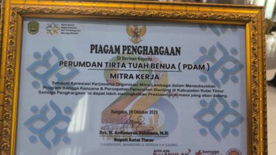 Dukung Program Penurunan Stunting, Perumdam Terima Award Dari P2KB 8 Dukung Program Penurunan Stunting, Perumdam Terima Award Dari P2KB