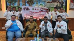 HAPKIDO Kutim Sulaturahmi dengan Bupati Ardiansyah Sulaiman