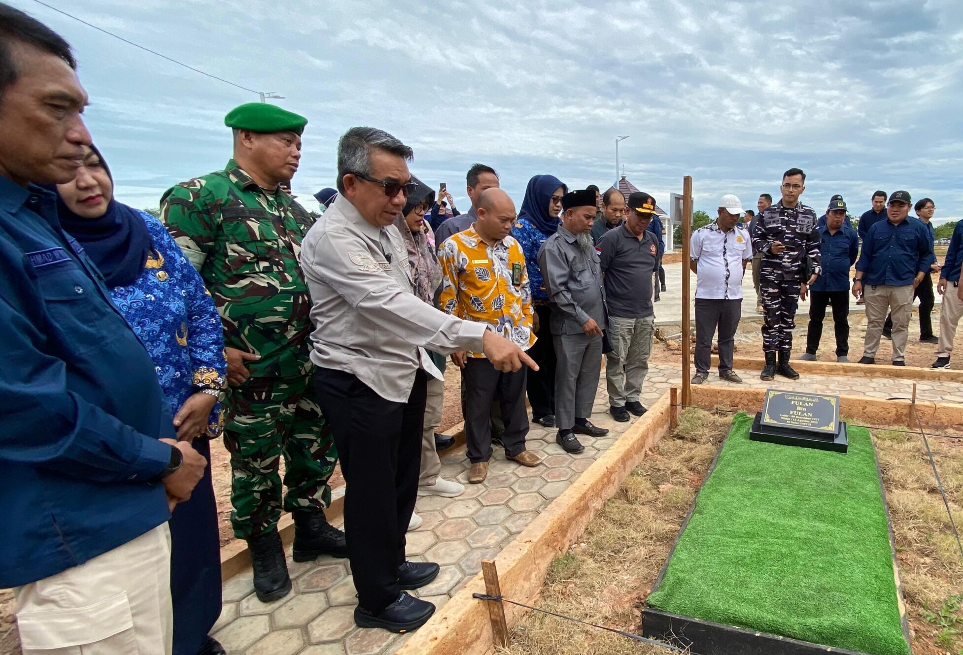 TPU Sangatta Indah Diresmikan Ardiansyah Sulaiman