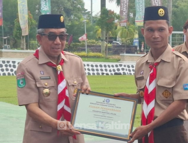 Kwartir Ranting Telen Raih Penghargaan Dari Bupati